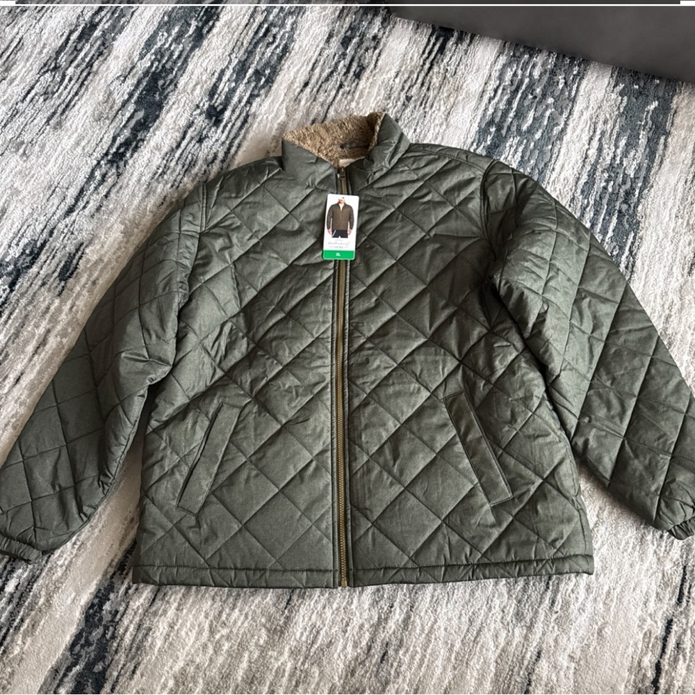 NWT Weatherproof Vintage Men’s Fleece Lined Puffer Jacket- XL